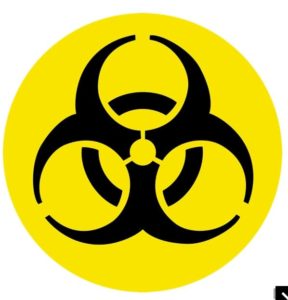 hazardous material icon