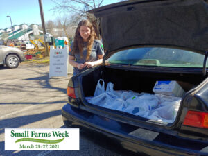 Cover photo for Small Farms Week Day 2: Chatham County Shooting Sports 4-H Club Food Drive