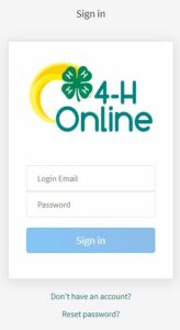 Link to 4-H Online image