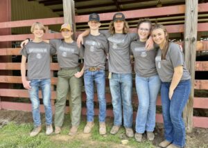 Cover photo for 2022 Youth Cattle Working Contest: Going to States!