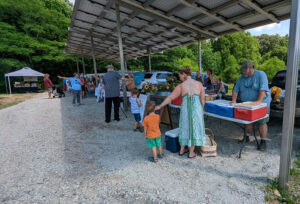 Cover photo for Visit the Pittsboro Farmers' Market in Their New Location!