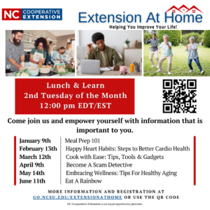 Cover photo for 2024 Extension at Home Webinar Series