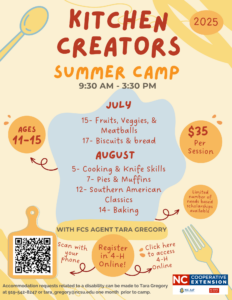 Cover photo for Kitchen Creators Camp: A Summer Cooking & Baking Adventure Awaits!