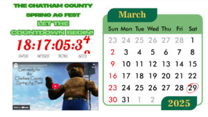 Cover photo for Chatham County Ag Fest, the Countdown Begins!